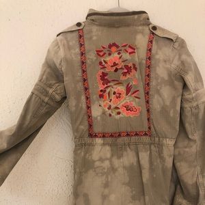 Free People Embroidered Jacket.